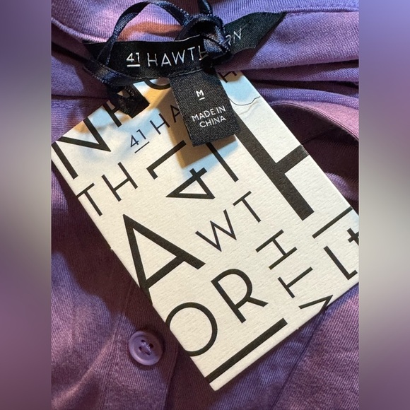 41 Hawthorn Long Sleeved Knit Shirt Dress - Picture 7 of 7